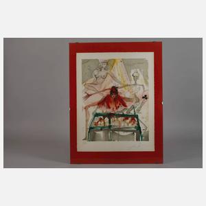 Salvador Dali, Die Karten sagen Carmens Tod voraus