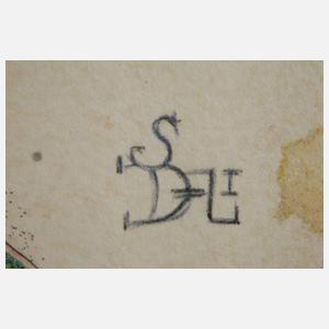 Salvador Dali, Die Karten sagen Carmens Tod voraus