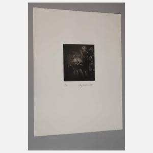 Prof. Alfred Hrdlicka, Skizze zu Humanae Vitae