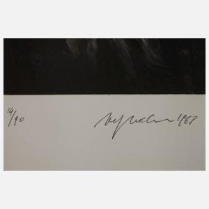 Prof. Alfred Hrdlicka, Skizze zu Humanae Vitae