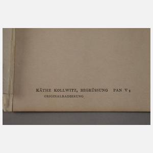 Prof. Käthe Kollwitz, "Begrüssung"