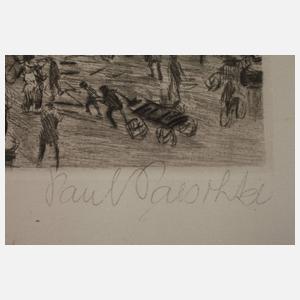 Prof. Paul Paeschke, Der Potsdamer Platz in Berlin