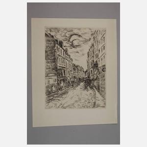 Maurice de Vlaminck, "La Rue de la Glaciére"