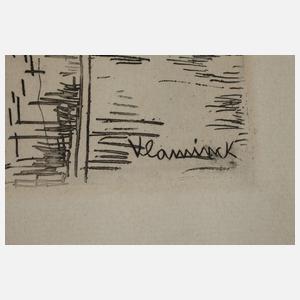 Maurice de Vlaminck, "La Rue de la Glaciére"