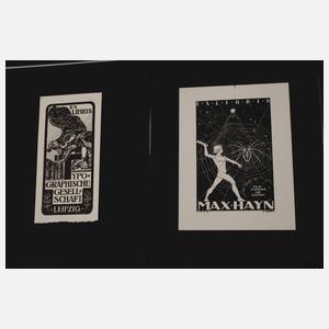 Konvolut Jugendstilexlibris