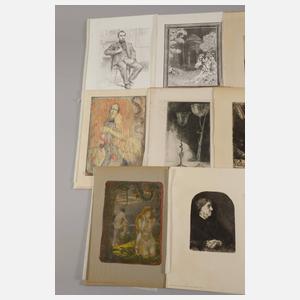 Pan, Konvolut Graphikbeilagen