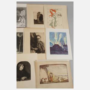 Pan, Konvolut Graphikbeilagen