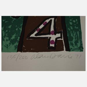 James Alan Davie, Plakat für Olympische Spiele 1972