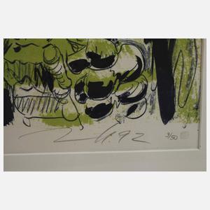 Prof. Jörg Immendorff, "Versuch, Adler zu werden"