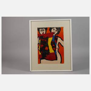 Alfred Leslie, Zwei Frauen