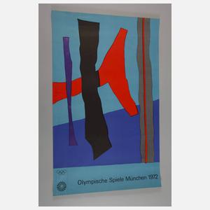 Fritz Winter, Plakat für Olympiade 1972