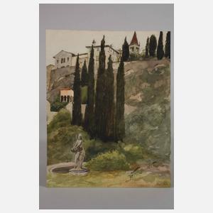 Prof. Wilhelm Beckmann, attr., Partie in Verona