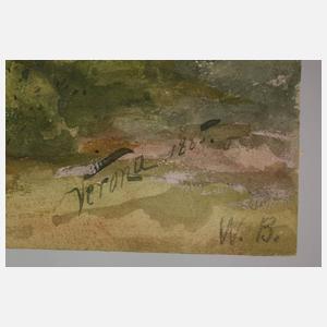 Prof. Wilhelm Beckmann, attr., Partie in Verona