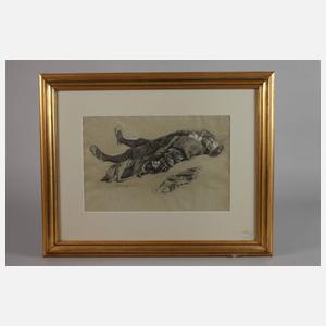 Albert Edelfelt, Liegender