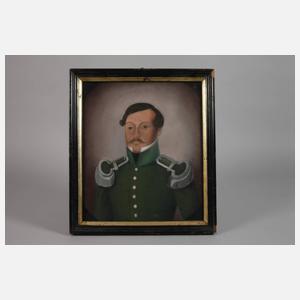 Biedermeierportrait, Oberförster Wilhelm Drechsler (Bebra)