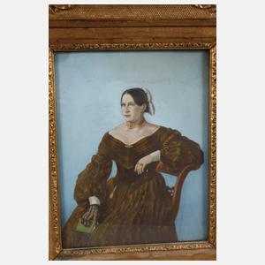 Biedermeier-Damenbildnis 1842