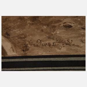 G. Ducret, Italienische Landschaft