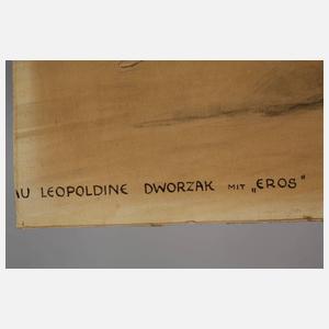 Carl Franz Bauer, "Leopoldine Dworzak..."