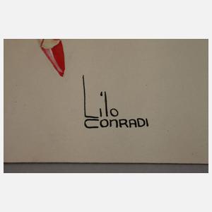 Lilo Conradi, Paar Art déco-Modeentwürfe