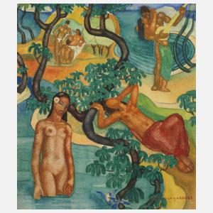 René Gaston-Lagorre, Südseeparadies