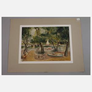 Karl Otto Hy, Hochwasser in Schierstein