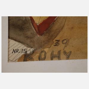 Karl Otto Hy, Hochwasser in Schierstein