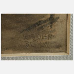 Béla Kádár, Liegende Akte