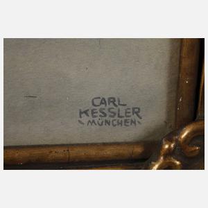 Carl Kessler, Verträumte alpine Winterpartie