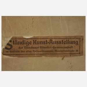 Carl Kessler, Verträumte alpine Winterpartie