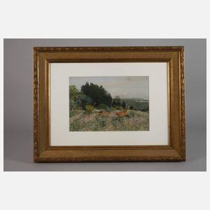 Prof. Christian Kröner, Rehe am Waldrand