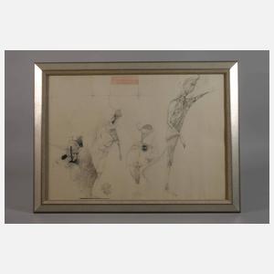 Prof. Gábor Nagy, Figurative Komposition