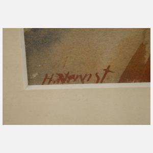 Heinrich Nernst, Damenportrait