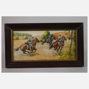 Carl Röchling, "Berittener Spähtrupp"