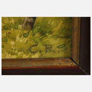 Carl Röchling, "Berittener Spähtrupp"