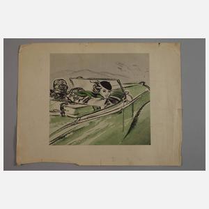 Irena von Rügen, Bilderpaar von Pärchen im Auto