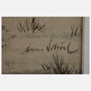 Hans Schiel, "Winter in der Altmark"