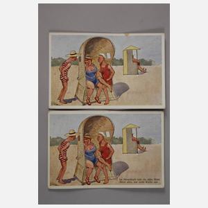 Prof. Fritz Schönpflug, Rendezvous am Strand