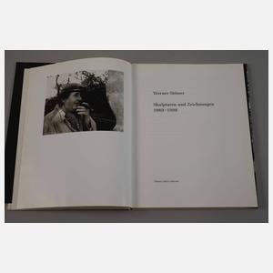 Werner Stötzer, Buch mit aquarellierter Zeichnung