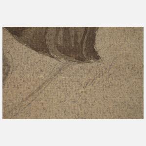 Sitzender Luftwaffensoldat