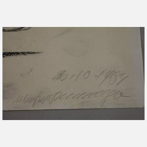 Prof. Manfred Henninger, Akte am Strand