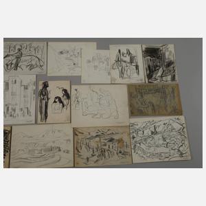 Richard Schreiber, Zeichnungskonvolut