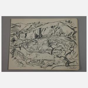 Richard Schreiber, Zeichnungskonvolut