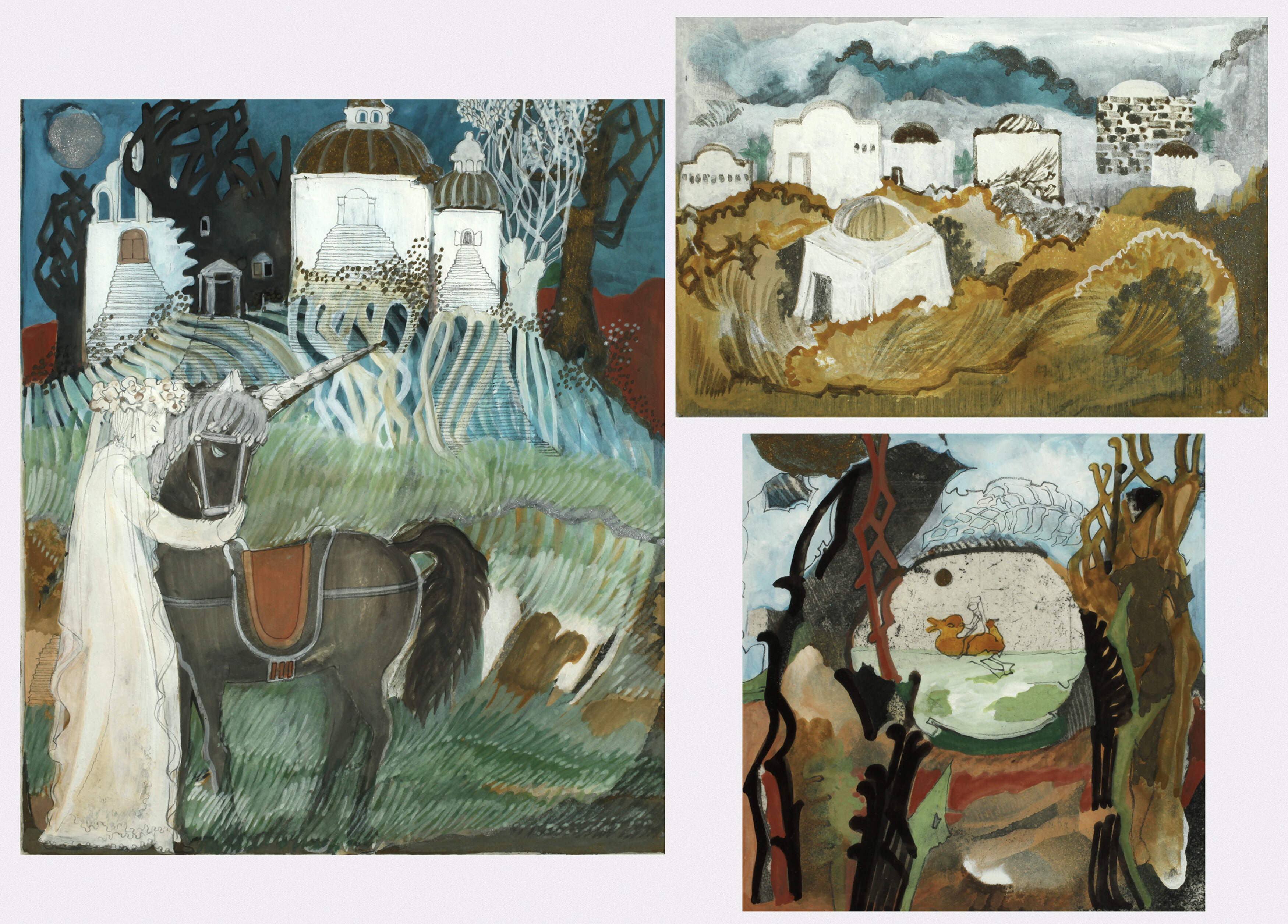 Drei Märchenillustrationen