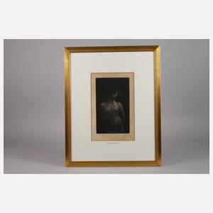 Prof. Max Klinger, "Weiblicher Akt"