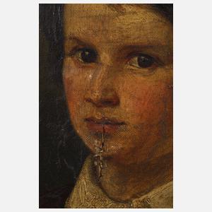 Prof. Hugo König, attr., Knabenportrait