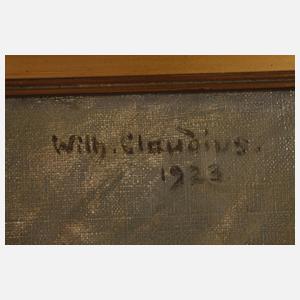 Prof. Wilhelm Claudius, Herrenportrait