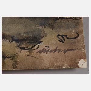 Johannes Dinter, Zwei Landschaftsdarstellungen