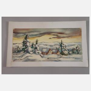 Johannes Dinter, Drei Landschaftsdarstellungen