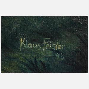 Klaus Frister, Postillion vor Nachtlandschaft