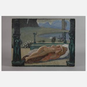 Walther Gasch, "Ruhende-Südtiroler Idylle"